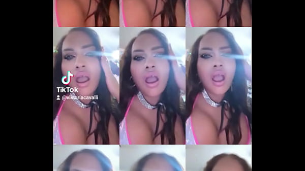 Busty trans Casey Kisses anal fucks bf – big tits