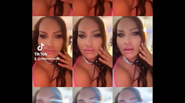 Black busty tranny has horse cock between legs – ebony