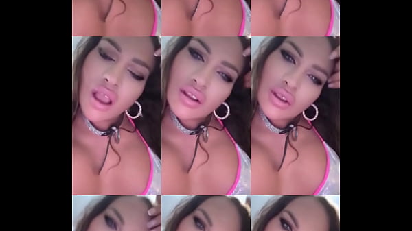 TS Diamond Dixxon stripping and jacking off her hardon – ass fingering